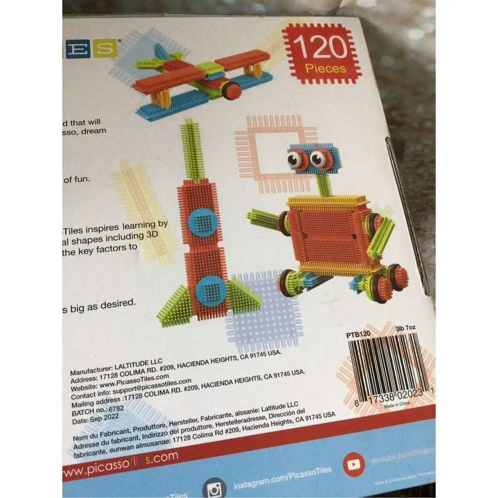 Bristle Lock 3D Building Set - Multicolor - Picture 5 of 9